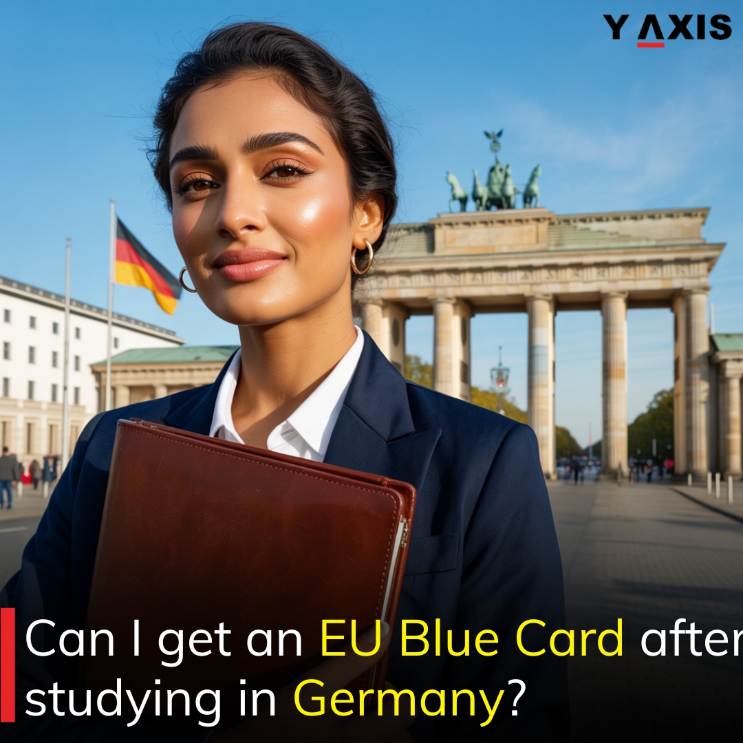 yaxisstudy's tweet image. Can I get an EU Blue Card after studying in Germany?  If you’ve graduated from a German university and are ready to take the next step  👉y-axis.com/blog/can-i-get… #EUBlueCard #StudyInGermany #PostStudyWork #YSaxis #VisaOptions #GermanyJobs #InternationalStudents
