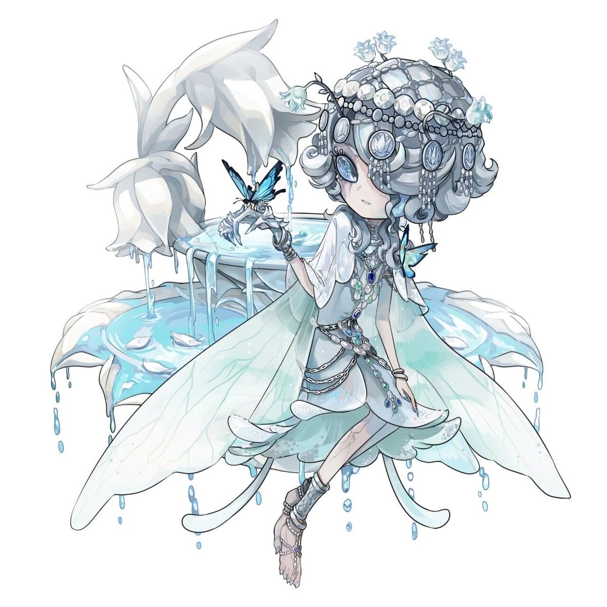 ミニキャライラスト】 ▶︎S40・真髄1 ・女王蜂-UR衣装『記憶の病