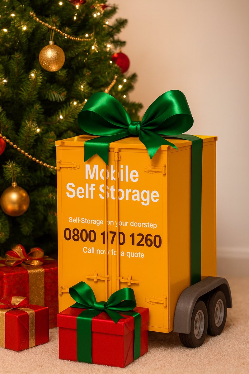 You won’t find ‘extra space’ under the tree, but it might be the best gift you give yourself this Christmas.
Hide the presents, make room for guests, and keep the magic alive.

#SantaApproved #ChristmasStorage #GiftHidingPlace #ManchesterBusiness
#SelfStorageUK #NoPeeking