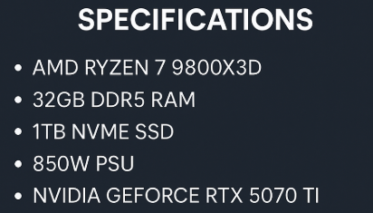 If your team is heading to <a href="/DreamHack/">DreamHack</a> and needs tournament-ready PCs, Metizport has 10 identical  available for loan, enough to fully equip two teams. These are the same setups our own team will be competing on.

Interested? Contact me here or at morten@metizport.com