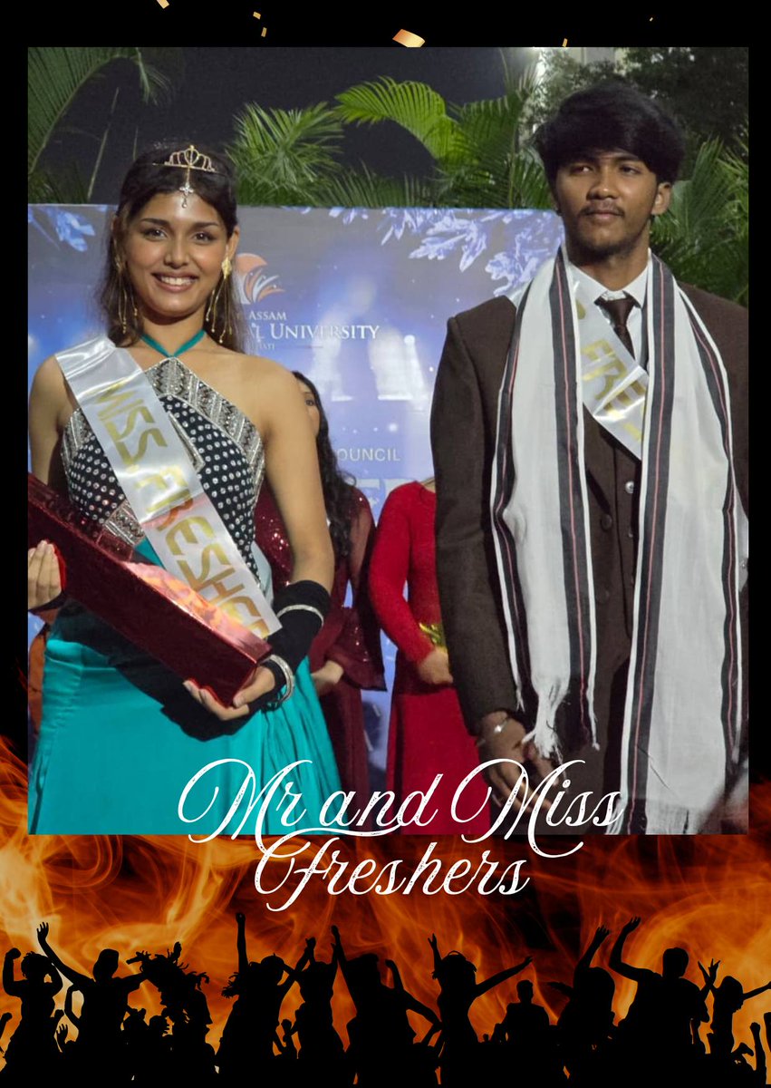 RoyalGlobal_Uni's tweet image. The stage brimmed with energy as participants brought charm, talent, and pure enthusiasm to Mr and Miss Freshers.Every round kept the audience cheering louder, making it a warm and fun-filled welcome for our newest batch.
#Freshers2025 #RoyalGlobalUniversity #MrAndMissFresher