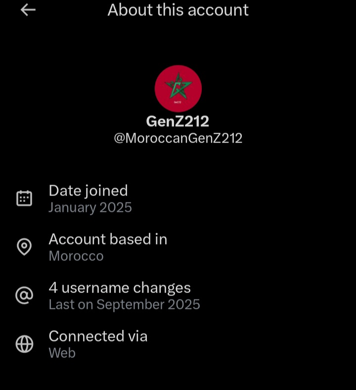 arrundi's tweet image. شاهد قبل الحذف !

كراغلة 🇩🇿 و قطريون 🇶🇦 وراء حسابات #GENZ212 لإشعا|ل نا|ر الفتنة في المغرب الحبيب 🇲🇦

#المغرب_أولا