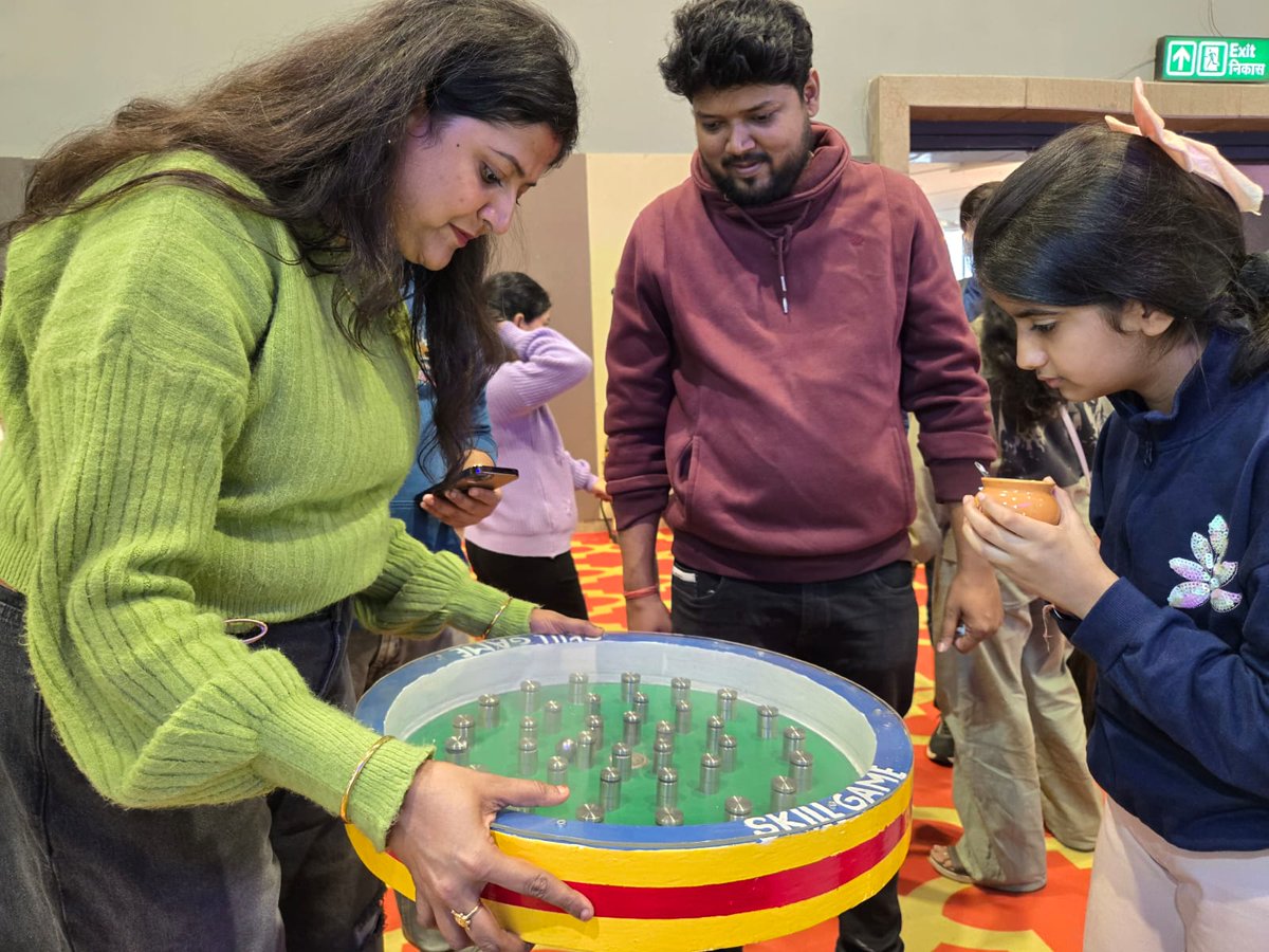 sciencecity_GoP's tweet image. #IITF2025  Our stall at Punjab Pavilion is creating a buzz with science, learning and fun-filled experiences.#PGSC  #ScienceForAll #Innovation #LearningThroughFun