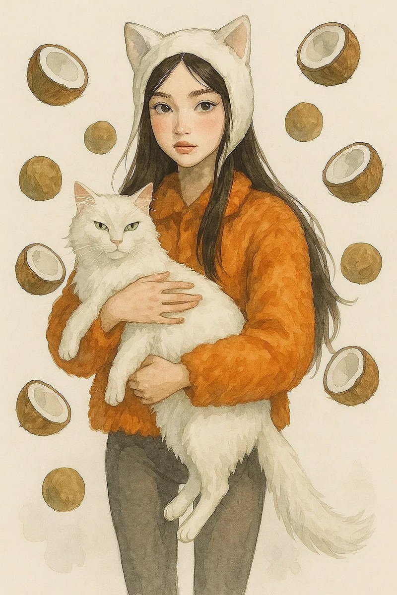 Glimmernull's tweet image. &quot;Coconut&quot; by Emanuel 🥥 

og.rarible.com/token/0xc91544…

#art #digitalart #WatercolorArt #NFTs #nft #nftart