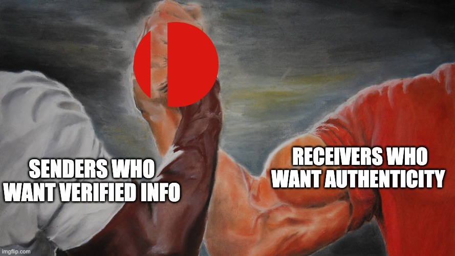 useOneID's tweet image. OneID = Proof of Trust