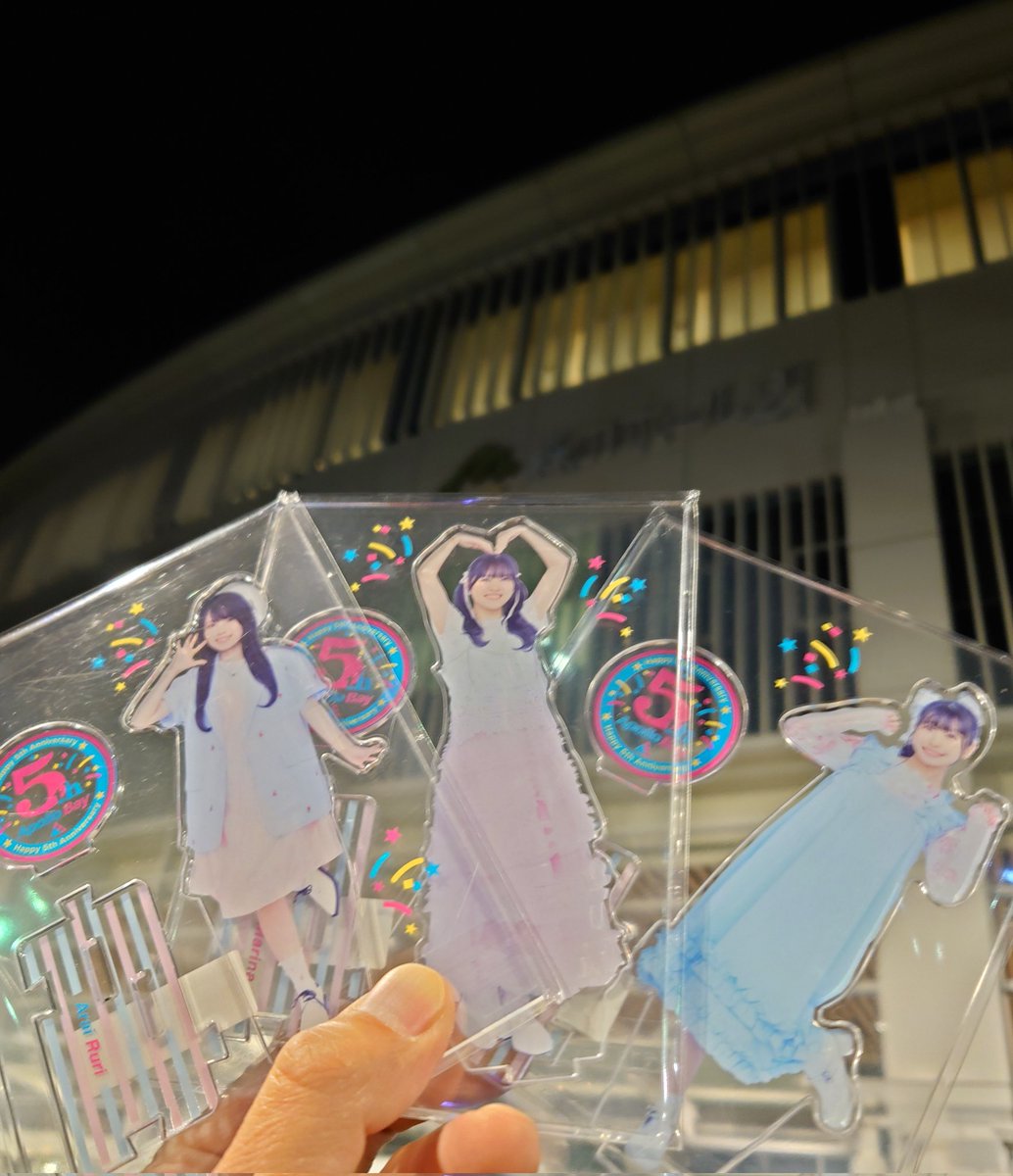 pianodeathpiano's tweet photo. ＃アポロベイ5周年 楽しかった!
のっちもるったんもまり菜ちゃんもみんな良かった👏
まさかのシクロザ最高でした🔥
＃堀内まり菜
＃荒井瑠里
＃後本萌葉
＃FIREVOLT
＃ライブレボルト https://t.co/bNEzFaRk4y