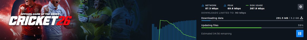 Cricket23game's tweet image. #Cricket26 #Patch #UPDATE 
📢 Patch is LIVE in Steam (💻)
Check yours ...

—
Hit❤
RT ♻
✅Follow &amp;amp;for Latest Updates...