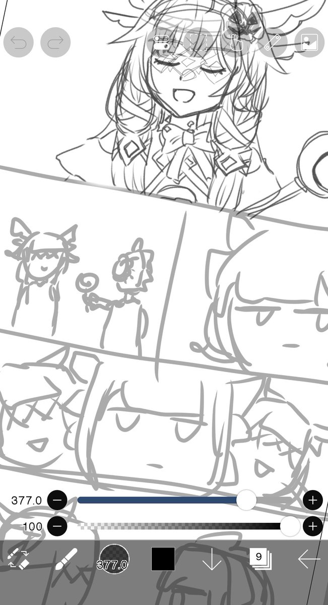 PyiPyiMiMe's tweet image. 先月描いたラフだけど
永遠に完成しなさそうで終わったわ