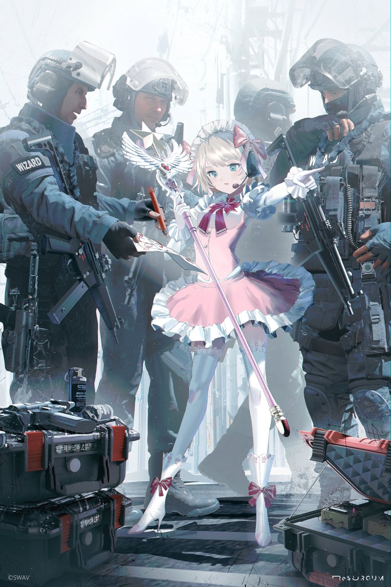 _SWAV_'s tweet image. 公安の魔法少女
#ReSURGUM