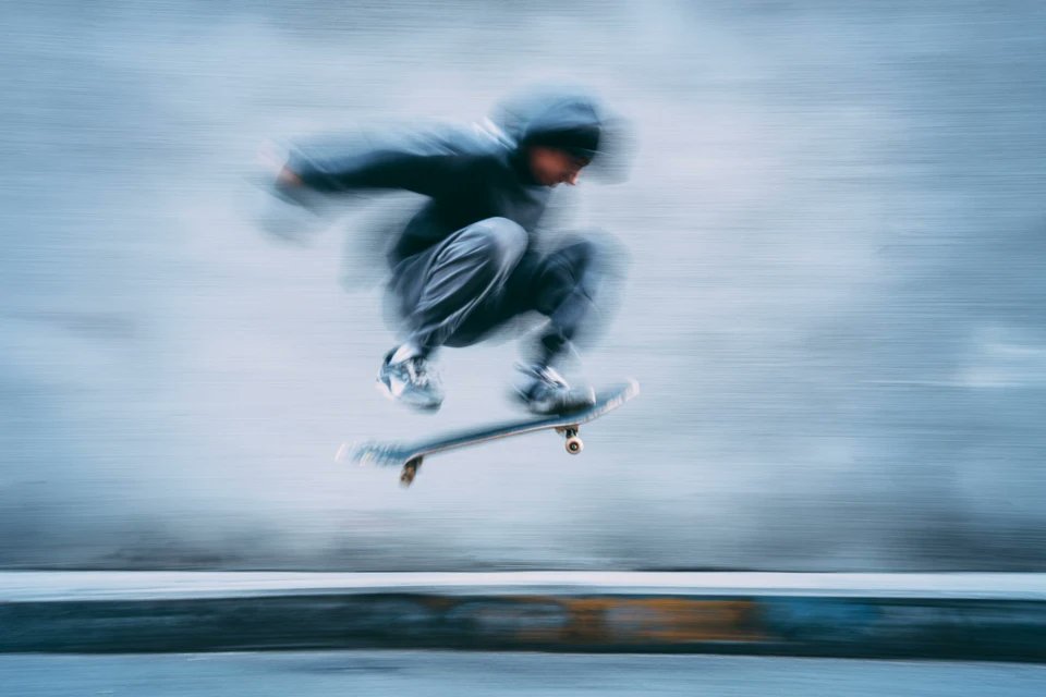 Motion blur examples
