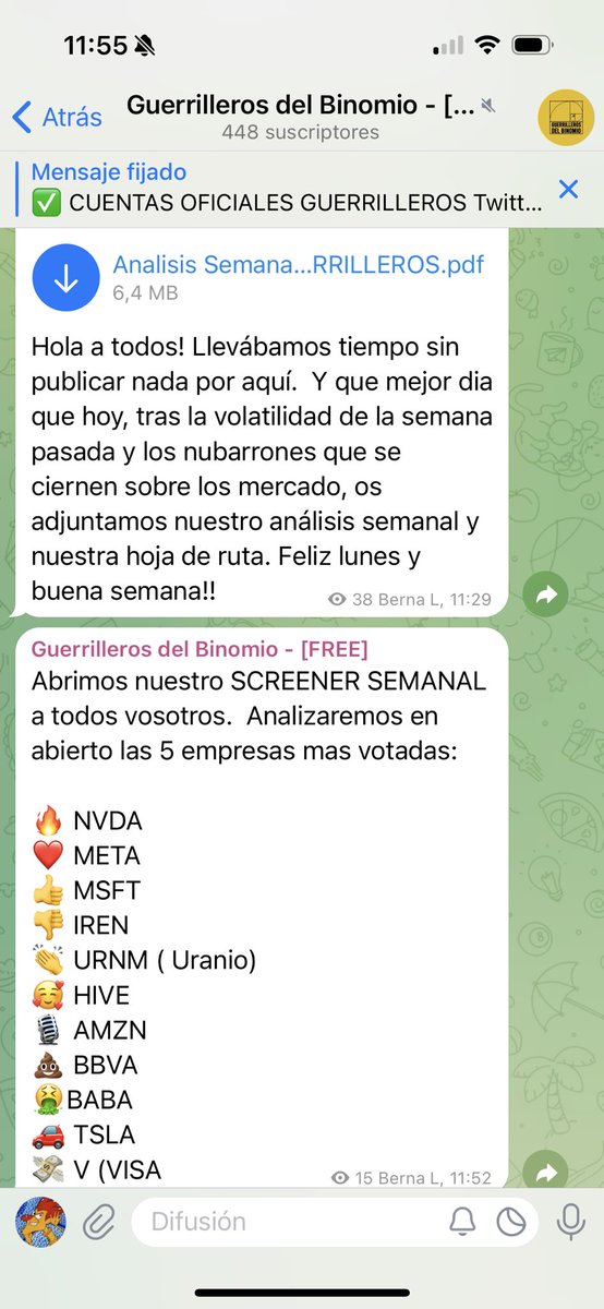 Guerrilleros del Binomio tweet media