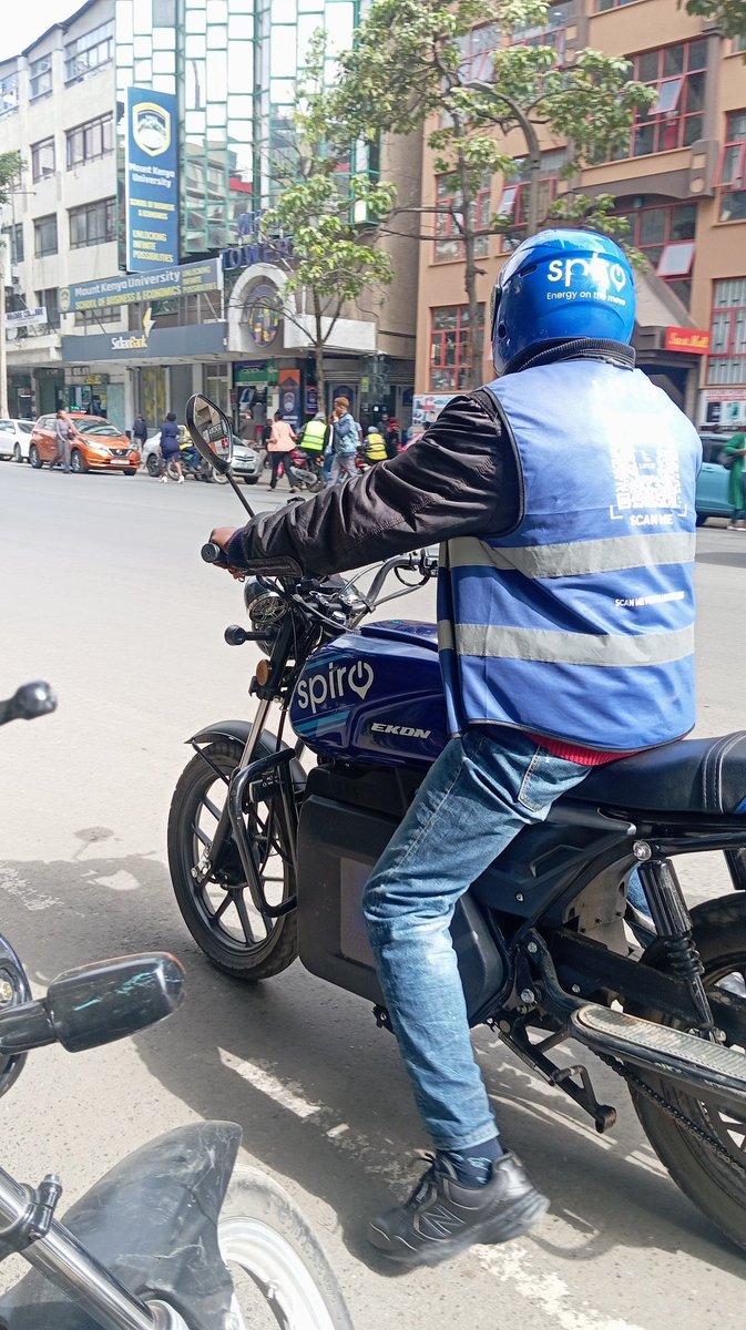 jaredsubaru's tweet image. Spiro bikes are environmental friendly. Zero noise pollution, zero emissions.

There are more than 250 swap stations across the country.  It&apos;s also very easy to own a Spiro bike. Cash: Ksh 95,000 or instalments... Deposit: Ksh 9,500 and daily payments of Ksh 180
#EnergyOnTheMove
