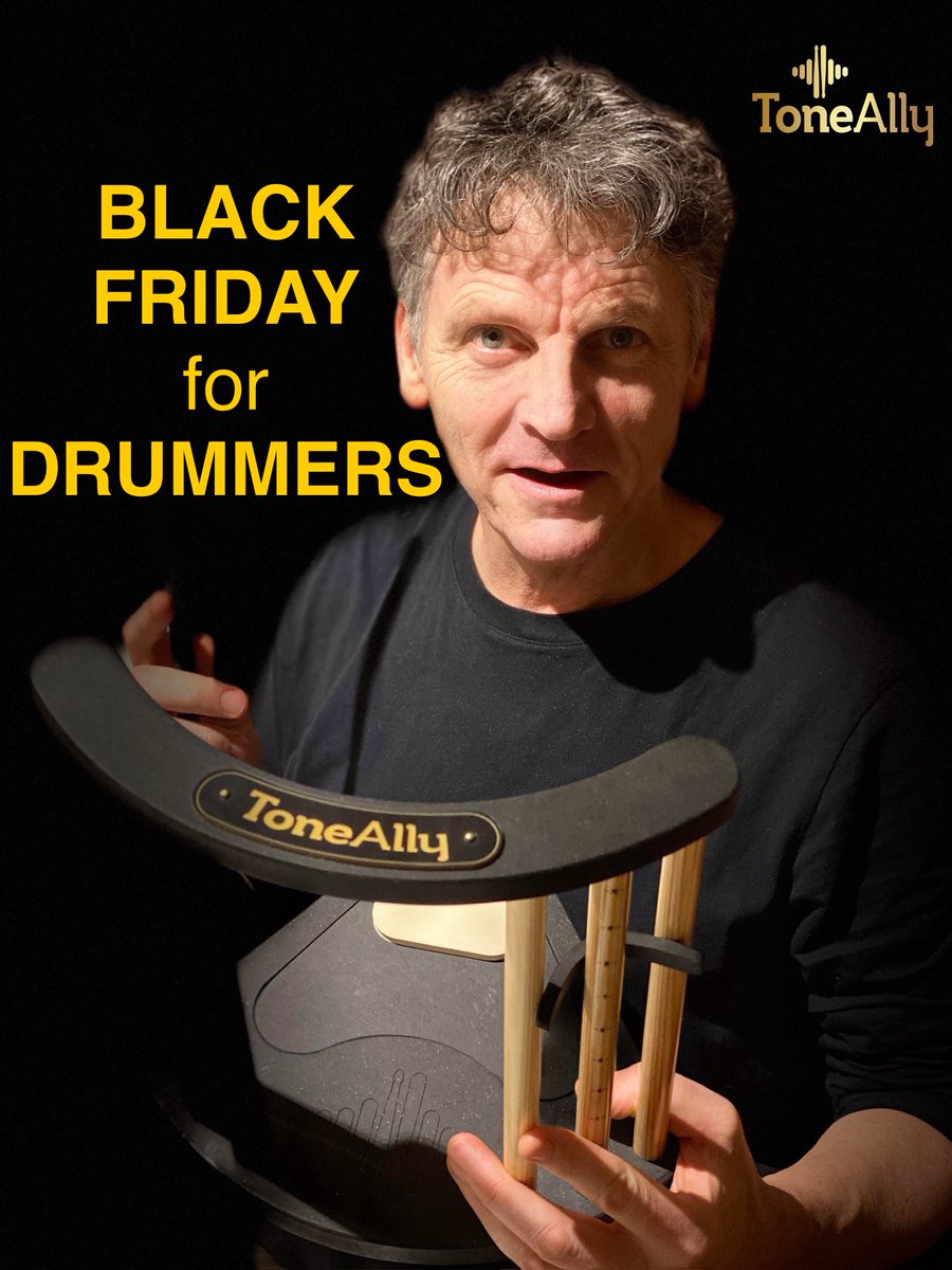 🚀 Ready to amp up your drumming? Our Black Friday sale is your chance! Enjoy 10% off our award-winning practice pads until December 1st! 🎉 Use code 'Black Friday 2025' and start your journey towards drumming excellence today. Don’t miss out toneally.co.uk/product-page/d…