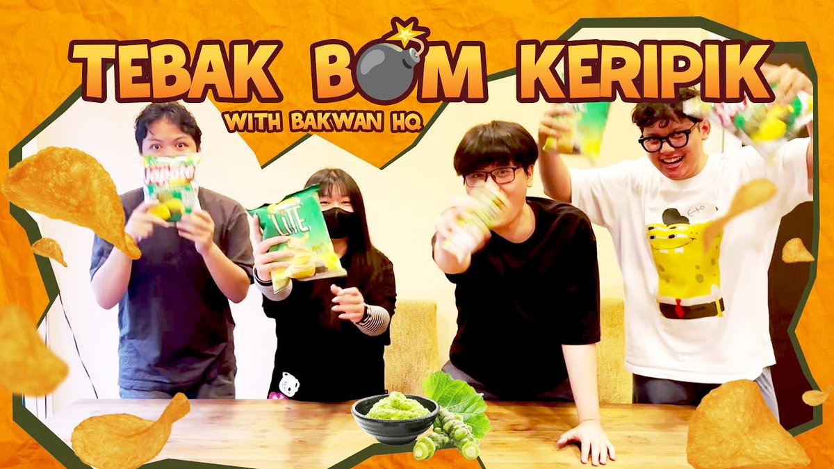 NEW VIDEO !!
Bakwan Berkawan main game makan keripik beracun!
Kira-kira siapa yang bakal kalah ya??🤔

🔗: youtu.be/Bx6Naz5vJak?si…

#BakwanBerkawan #YouTube