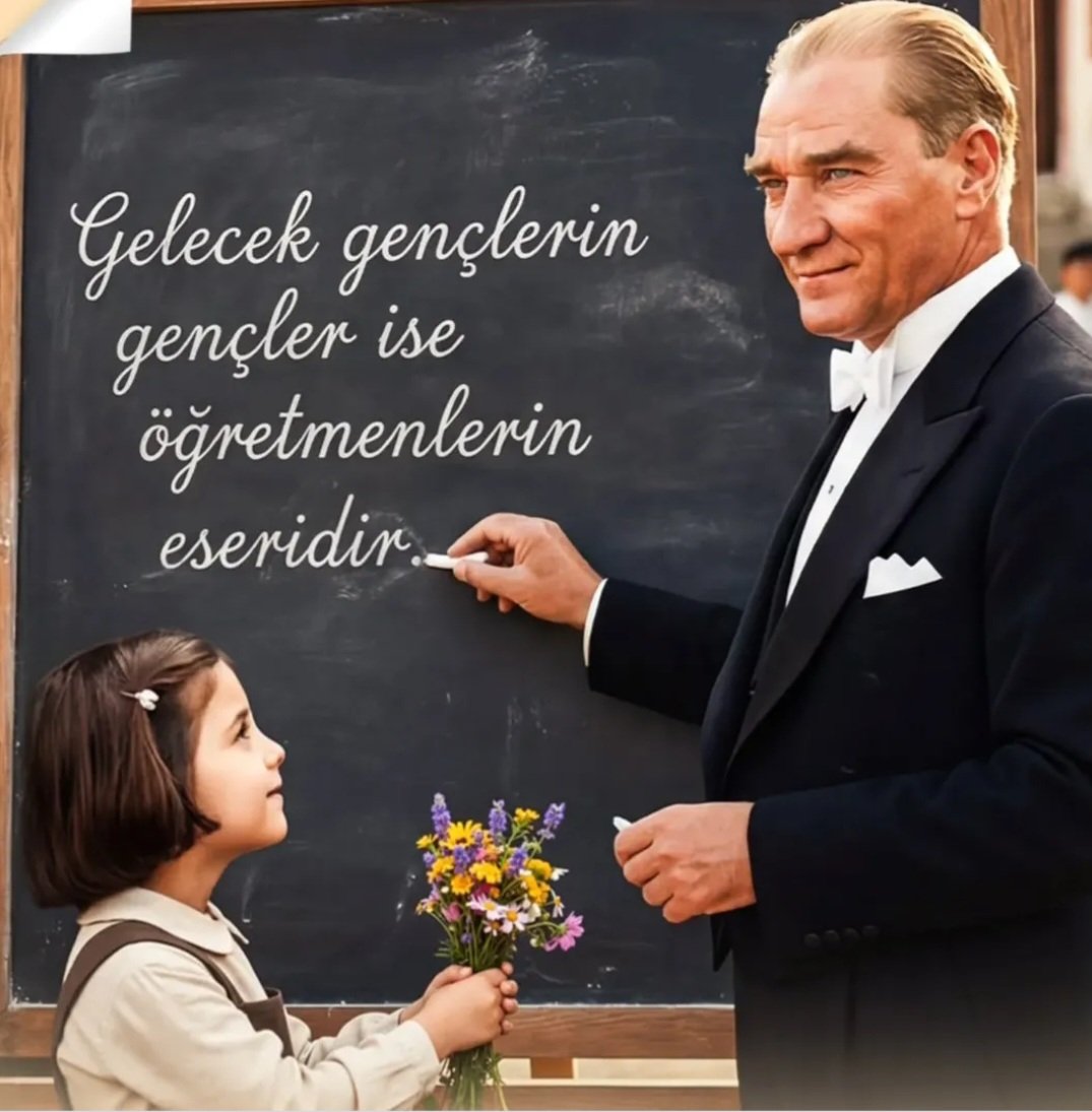 Öğretmenler Gününüz kutlu olsun, öğretmenlerim.