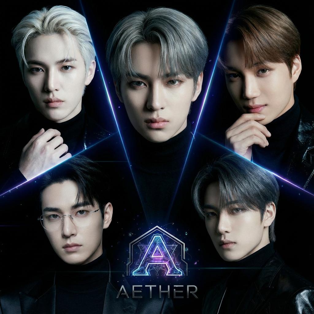 Aether_lab_'s tweet image. Aether｜RAY、JUN、LEO、KAI、LUCA、全員の「漆黒×スプリットライティング」ビジュアルできました！ 「ビジュアル戦略ラボ」では、彼らの魅力を最大限に引き出す戦略と、アイドル像を追求しています。  #Aether #AIアイドル #漆黒シリーズ #KPOP #推し活 #ビジュアル戦略ラボ #最新AI