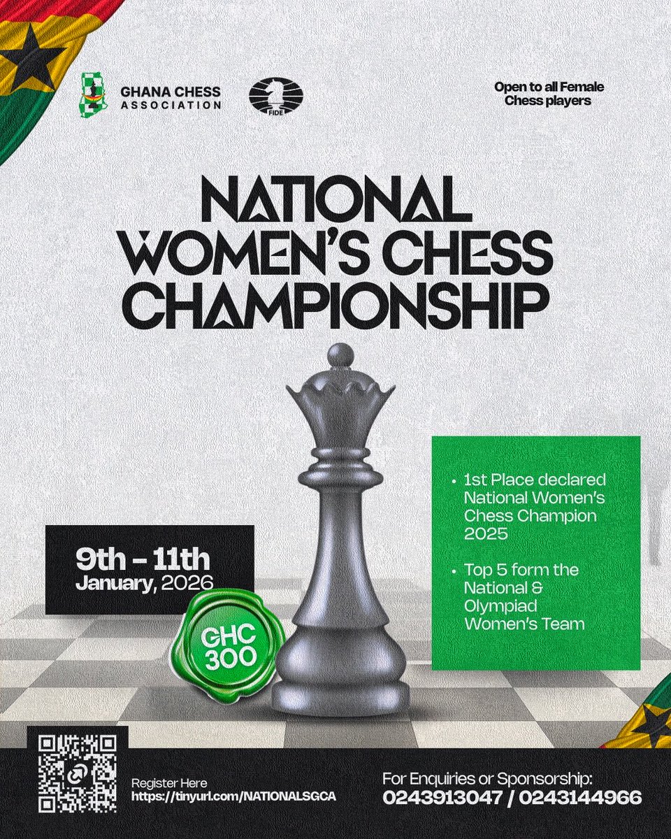 Ghana Chess Association tweet media
