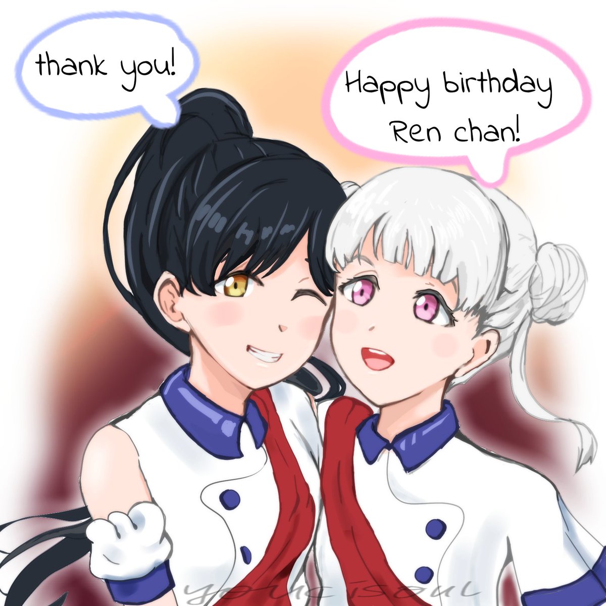 youcisoul's tweet image. 恋ちゃんお誕生日おめでとうございます！
Happy birthday Ren chan 💙 🎉 🎂
#葉月恋生誕祭2025
#葉月恋誕生祭2025 
#Liella