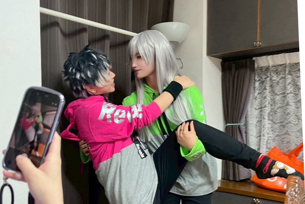 Cosplay お姫様抱っこ❄️🍑 #dearおかりん_助けてデスゲーム1121