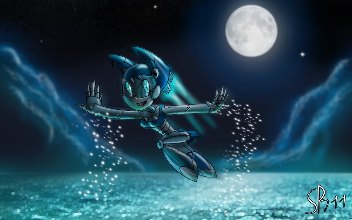 _ANIKOLIX's tweet image. When I was a kid, I used to love drawing Jenny in semi-realism. These are my fav artworks 🩵 I have drew it in 2011 year 😨
#mlaatr #xj9 #jennywakeman #mylifeasateenagerobot