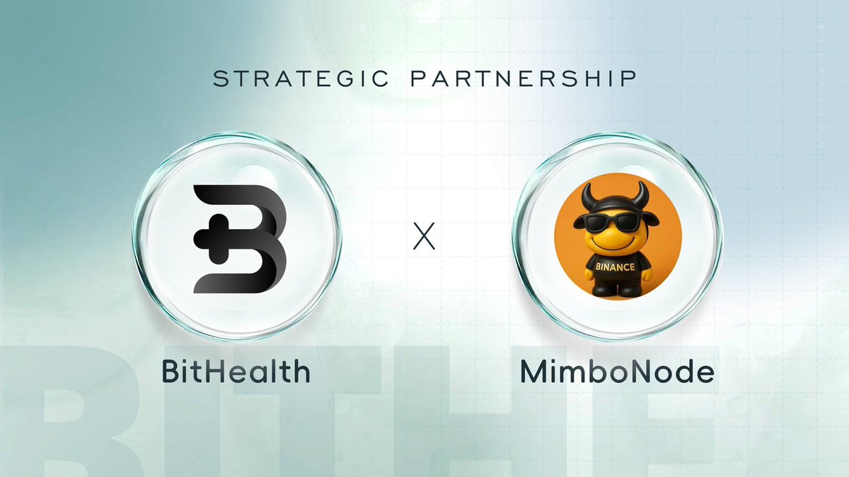 BitHealth_'s tweet image. 🚨 Partnership Giveaway Alert! 🚨

@BitHealth_ x @MimboNode

To celebrate this collaboration, BitHealth is giving away a total of $30, shared among 3 lucky winners! 🎉
(Each winner receives $10)

@MimboNode is a Web3 digital economy integrating gaming, mining, and DeFi.
By…