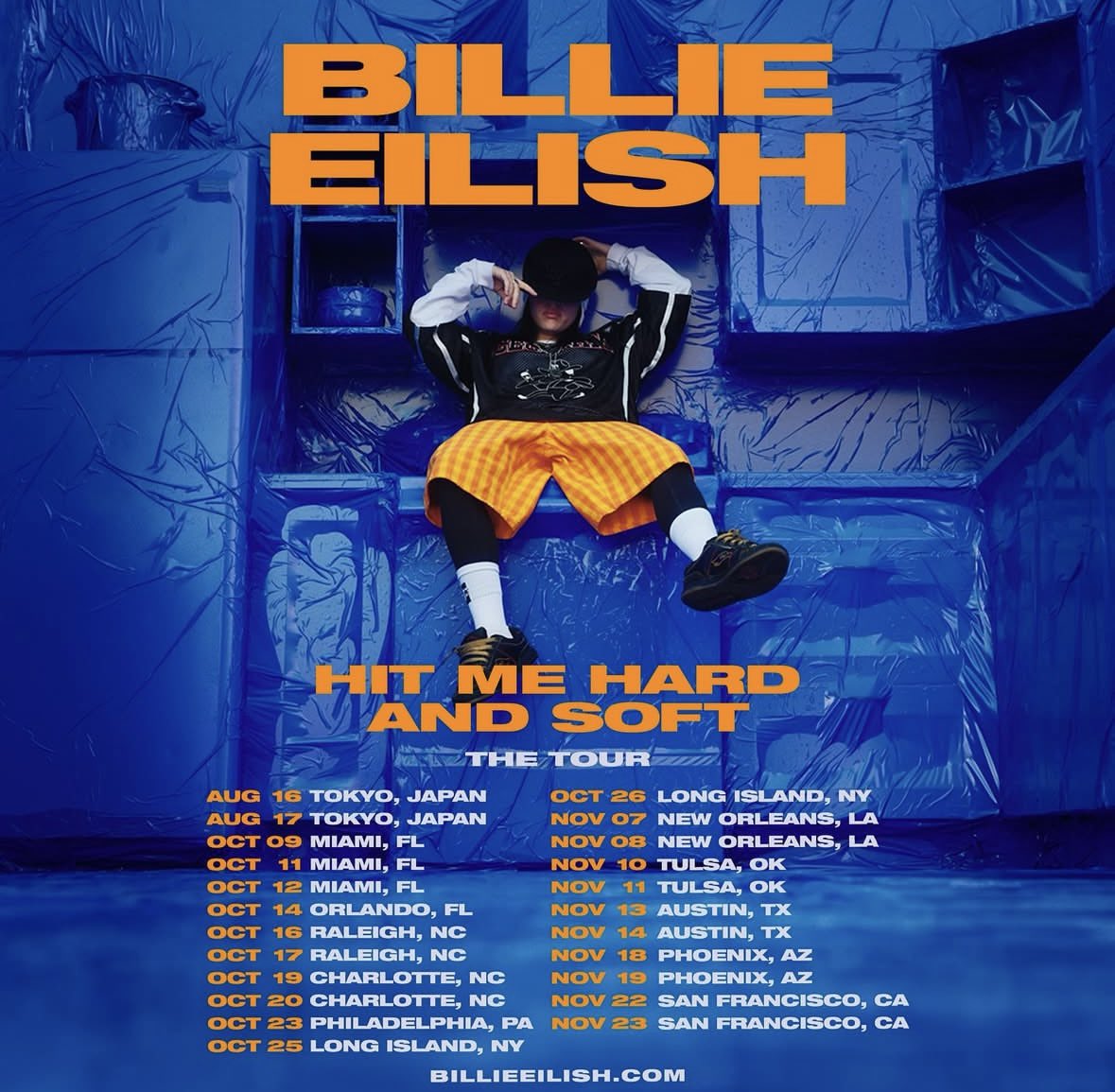 BillieSociety's tweet image. Billie’s ’HIT ME HARD AND SOFT’ Tour has officially ended ⭐️