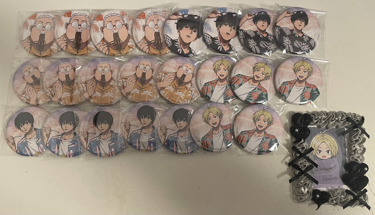 kaname1koukan's tweet image. 【交換 譲渡】サカモトデイズ サカデイ SAKAMOTODAYS Theキャラ 缶バッチ 海の家

譲 ◎坂本 シン 南雲 夏生

求 定価➕送料 ≫ 異種 南雲 シン

異種は物によります。
引きは求めていないため推しも出しております。無印は◎含む方のみ
◎単体可
お気軽にお声掛けください
よろしくお願いいたします🙇‍♀️