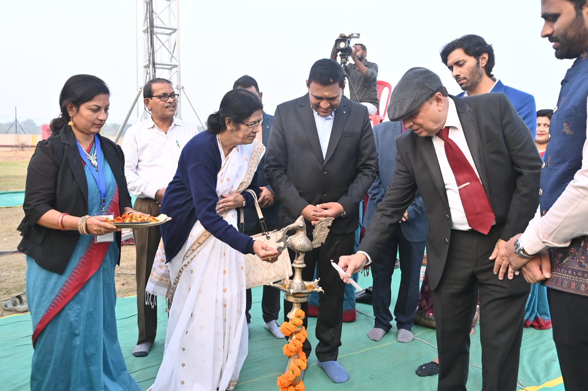 iamdmkrishna's tweet image. It was a wonderful Zenith – 4th Annual Day celebration at Krishna Vikash Ind Global School, Rourkela. My sincere thanks to Chief Guest Dr. Kalyani Mishra and Special Guest Mr. Jagdish Behera for joining us.

#krishnavikash #kvgi #krishnavikashrourkela #zenith2025 #AnnualDay2025