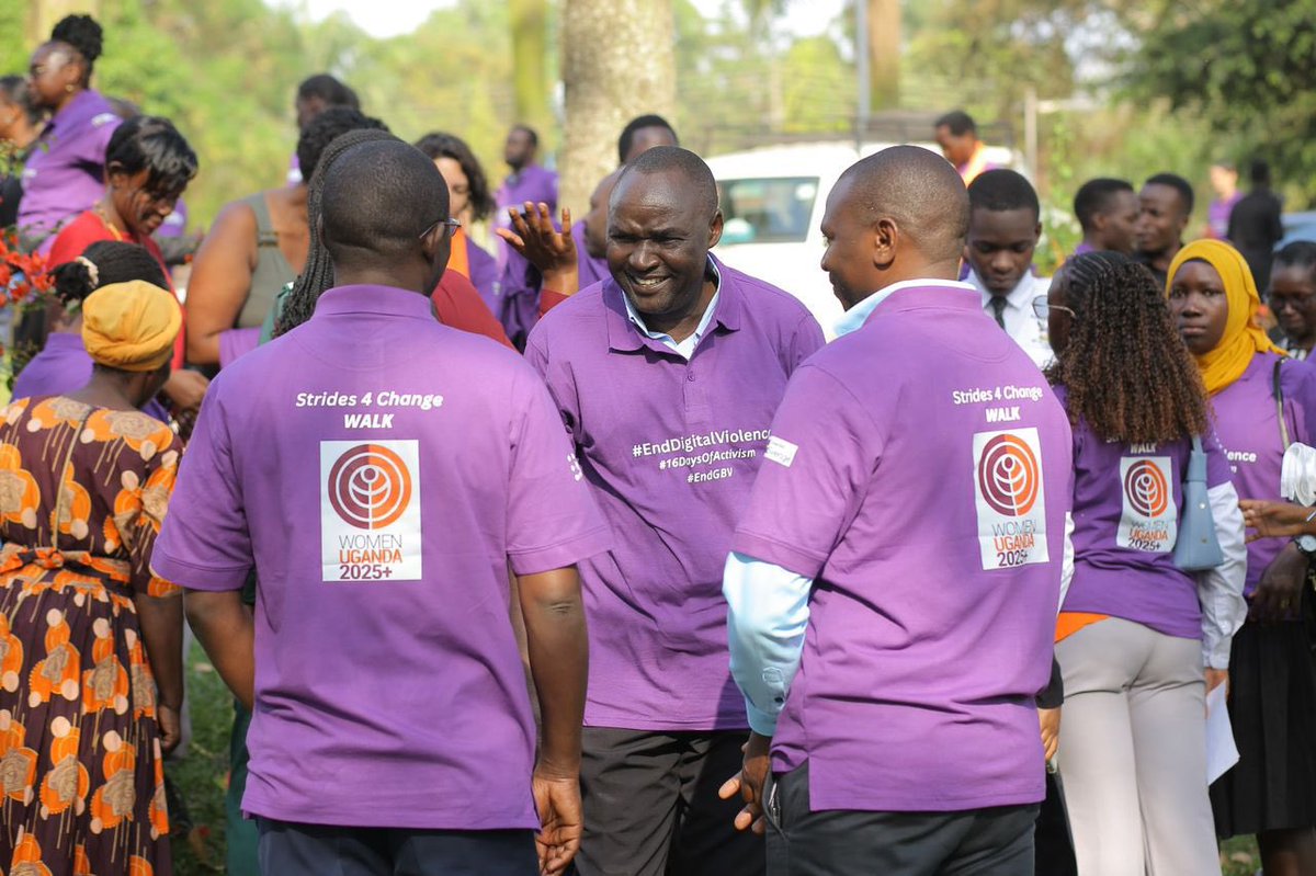 0_BENTLEY_'s tweet image. Today, we walk for change. 💪🏾💜

The Strides for Change Walk is on as we rally to end digital violence against women and girls.

#Stride4ChangeAtMak 
#EndDigitalViolence

@UNFPAUganda