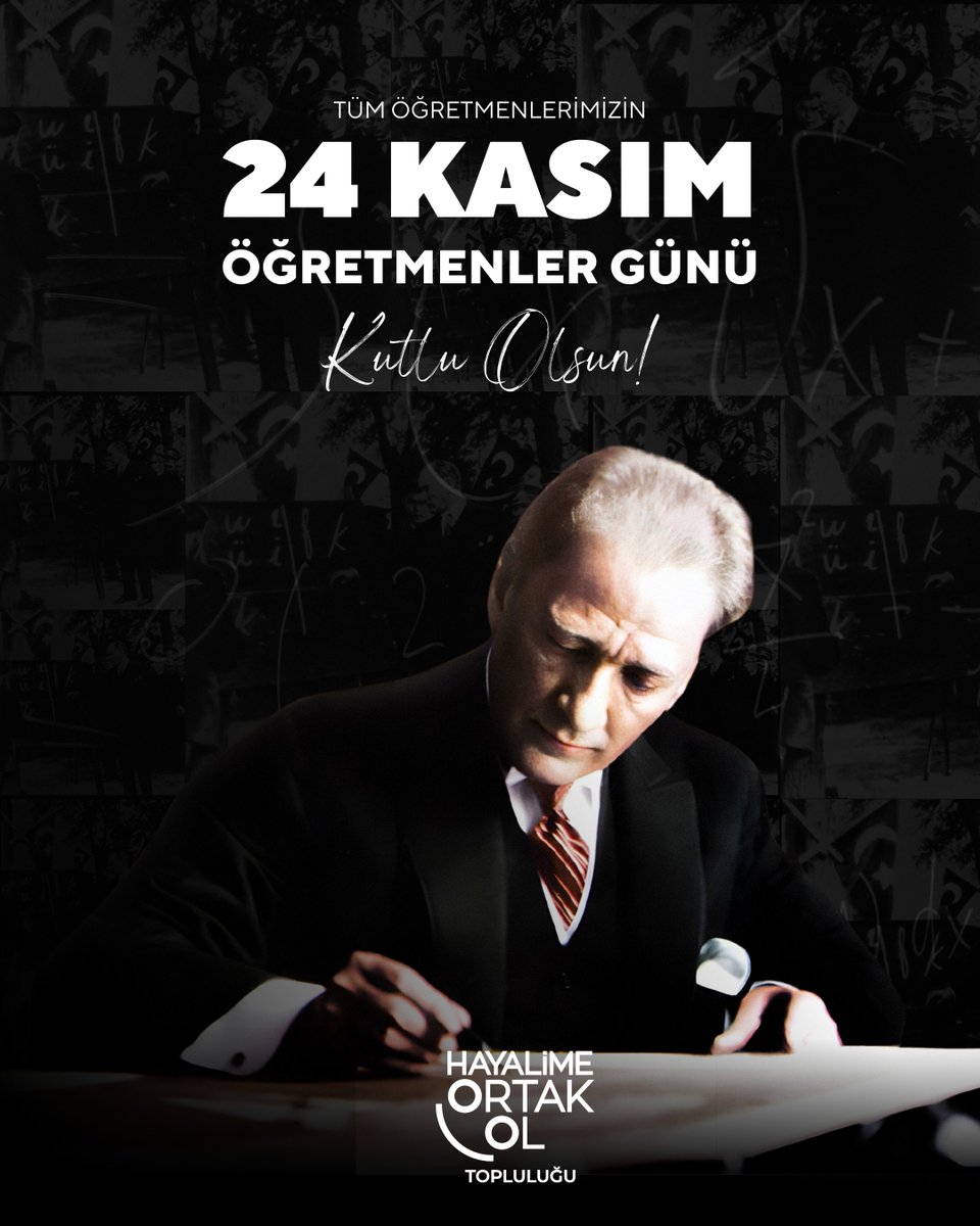 Başöğretmenimiz Mustafa Kemal Atatürk’ün açtığı yolda, bilgi ve emekleriyle yarınlarımızı şekillendiren tüm öğretmenlerimizin Öğretmenler Günü kutlu olsun. 💐💙