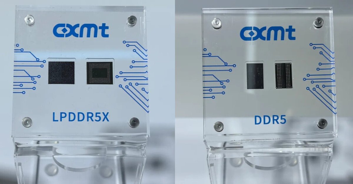 TechPowerUp's tweet image. Chinese CXMT Shows Homegrown DDR5-8000 and LPDDR5X-10667 Memory tpu.me/fha5