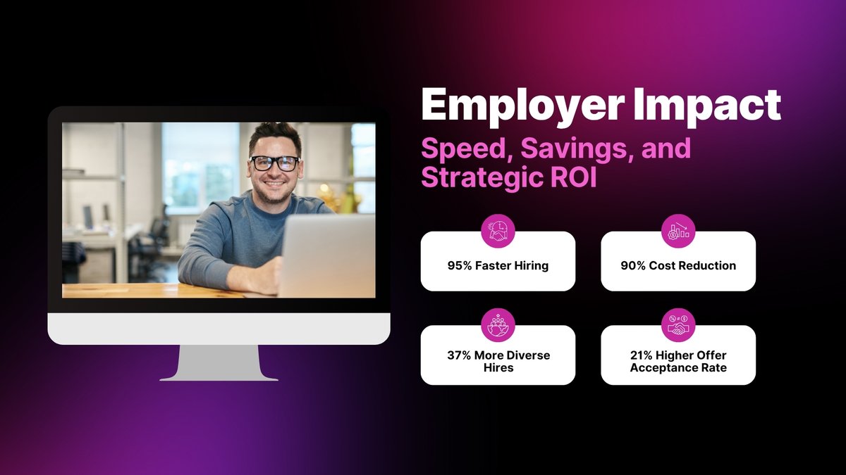 EinstellenAI's tweet image. What happens when 55 companies streamline hiring with AI?

𝐑𝐞𝐚𝐝 𝐭𝐡𝐞 𝐟𝐮𝐥𝐥 𝐛𝐥𝐨𝐠 𝐨𝐧 𝐞𝐢𝐧𝐬𝐭𝐞𝐥𝐥𝐞𝐧.𝐚𝐢 - einstellen.ai/ai-recruitment…

#EinstellenAI #AIRecruitment #AIInterviews #HiringInnovation #TalentAcquisition #FutureOfWork #HRTech #TechHiring