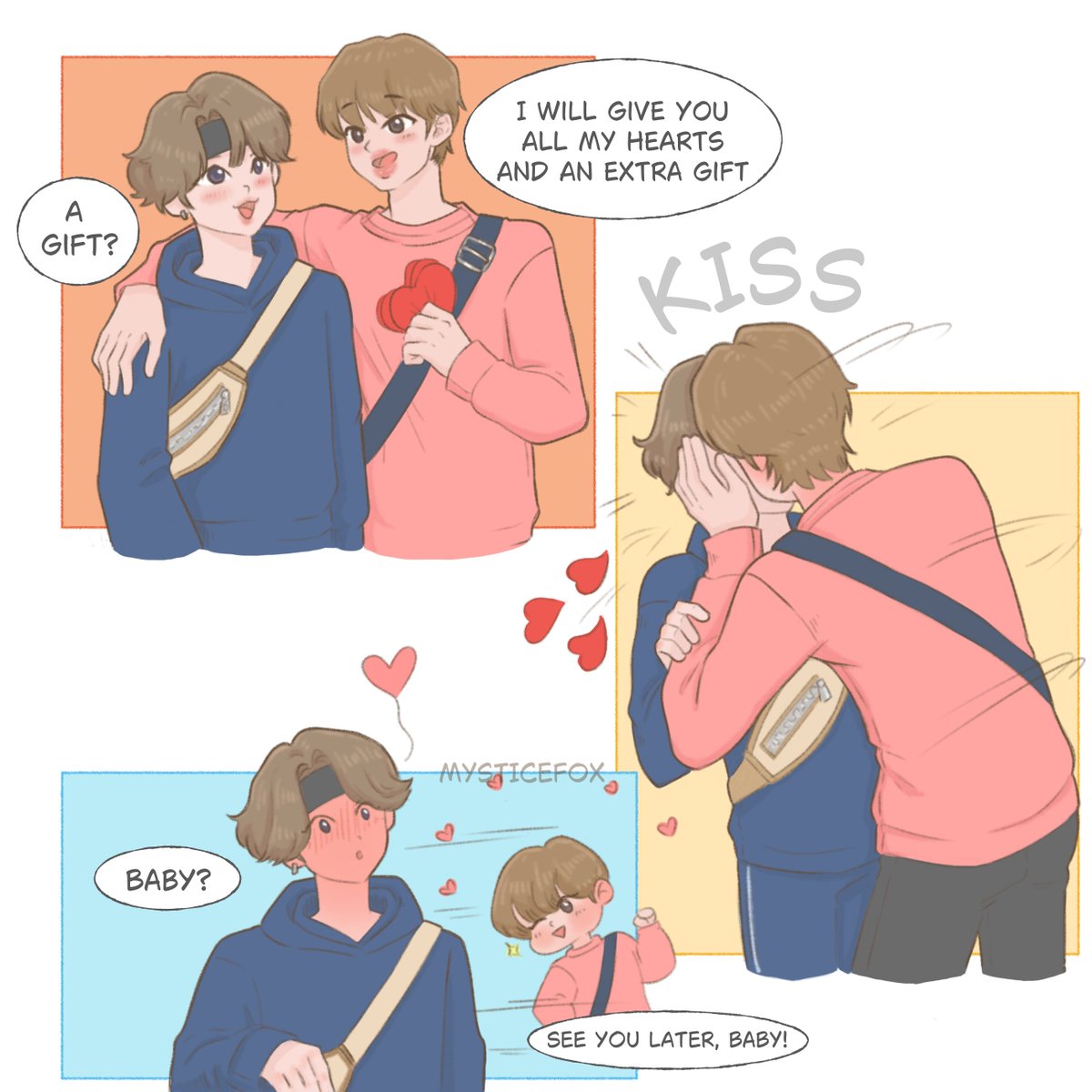 I'll give you all my hearts 😋

[ #Yoonjin ]