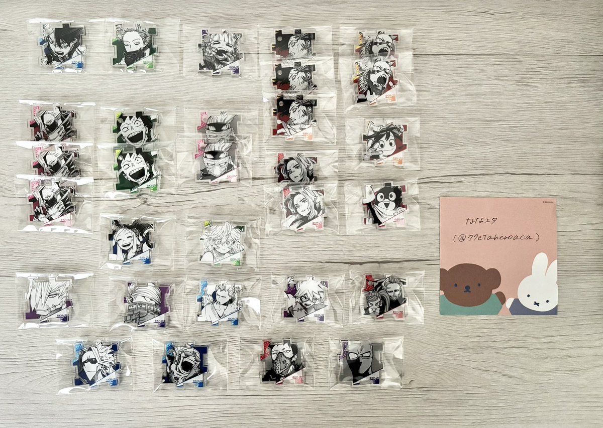 僕のヒーローアカデミア ヒロアカ 原画展 アクリルパズル 【譲】轟、心