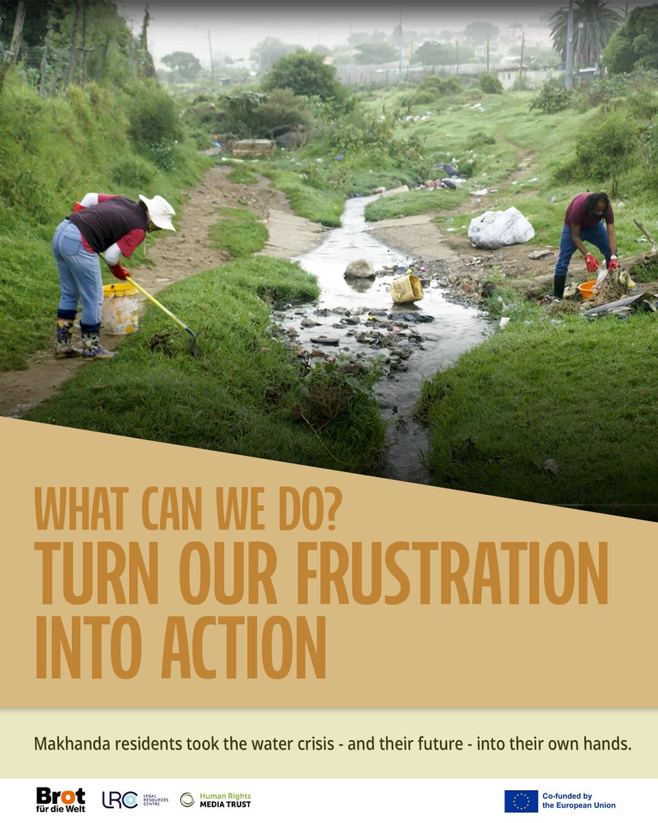 capture_beyond's tweet photo. Droughts. Inaction. Broken systems. Makhanda residents chose action. ✊💧
Watch how they organised to contest elections &amp; fight corruption.

🎥Watch: Link in Bio

#BeyondStateCapture #WaterJustice #CorruptionKills #FixLocal #ActiveCitizens

@BROT_furdiewelt @LRCSouthAfrica https://t.co/HWkfQ7AoJr