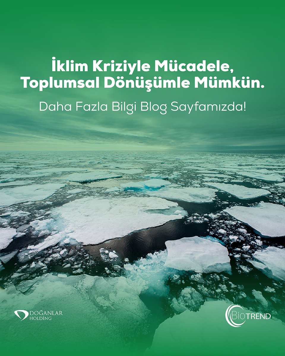 BiotrendA's tweet image. İklim krizi, ekonomiden sosyal yaşama kadar her alanı etkileyen küresel bir dönüşüm çağrısıdır. Gerçek değişim, bireysel farkındalıkla başlar; kurumların, şehirlerin ve toplumların ortak kararlılığıyla güçlenir. İklim bilincini toplumsal dönüşümün merkezine taşımanın yollarını…