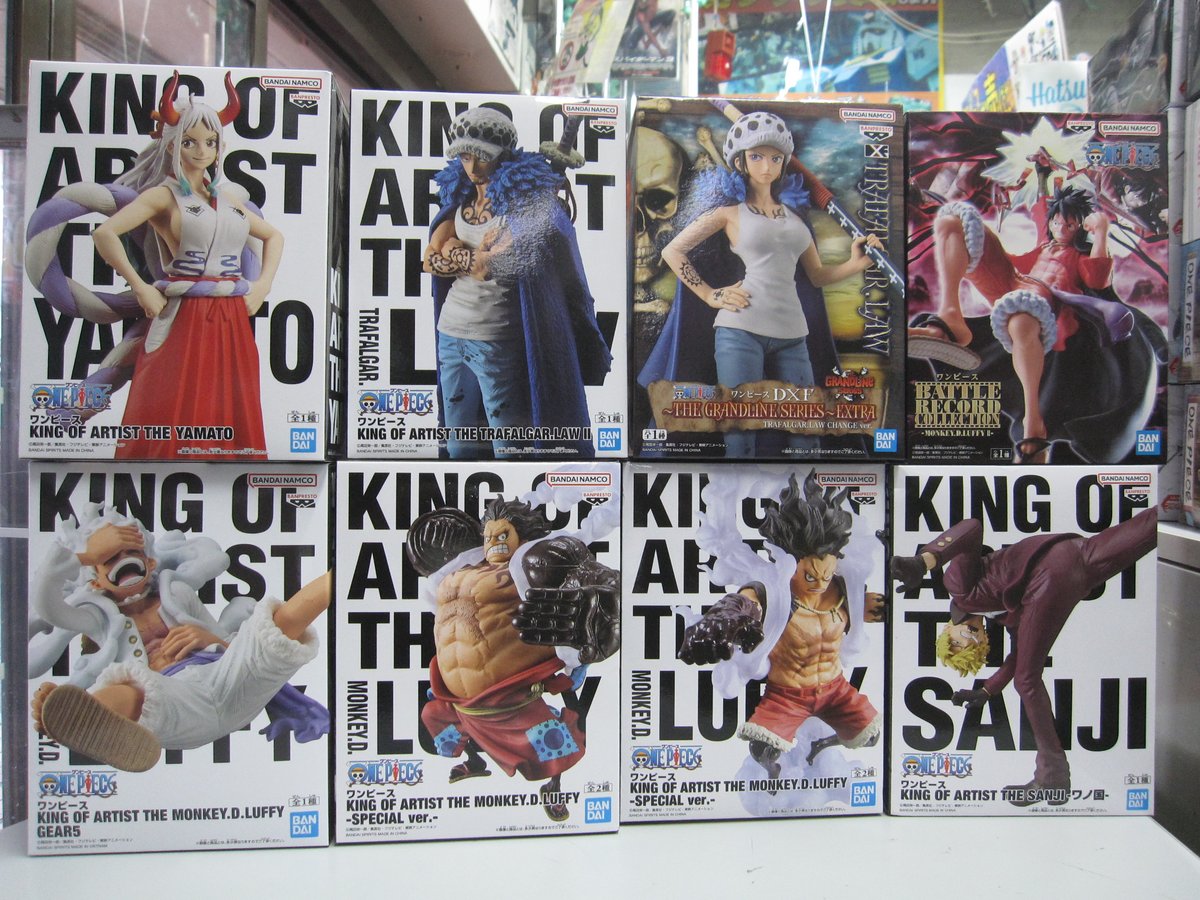 ワンピースのフィギュア沢山買取させていただきました。 ゲーム