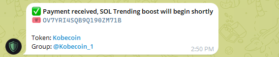 Kobecoin_X0214's tweet photo. As promised to the community, once we reach the bonding curve, we will secure Safeguard Trending. Commitment delivered!

$KOBX #KOBECOIN

CA : 48iJcUv9jsiZ7cCisyVFLPFLMoNBKg3L43bRvktXpump https://t.co/ncA4U4NVeH