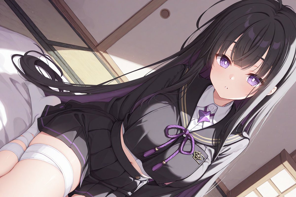 Chikohan_ex's tweet image. チトセ　
#3連休はフォロワーさんが増えるらしい  
#AIイラスト #StellaSora #ステラソラ