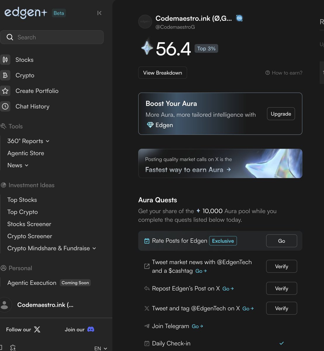 CodemaestroG's tweet image. Just discovered @EdgenTech – the absolute cutting edge of on-device AI and edge computing.

Blazing-fast inference, ultra-low latency, and privacy-first architecture that keeps your data where it belongs: on your device.

No more cloud bottlenecks. No more “trust us with your…