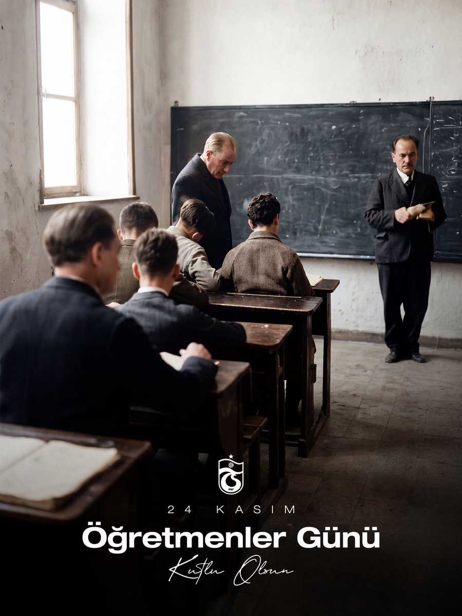 Başta Başöğretmenimiz Mustafa Kemal Atatürk olmak üzere, geleceğimize ışık olan tüm öğretmenlerimizin 24 Kasım Öğretmenler Günü kutlu olsun.