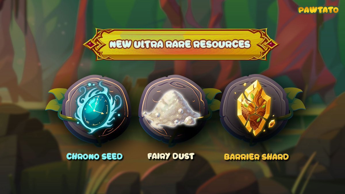 PawtatoFinance's tweet image. Patrolling Heroes have a chance to discover 𝗻𝗲𝘄 𝗸𝗶𝗻𝗱𝘀 𝗼𝗳 𝗨𝗹𝘁𝗿𝗮 𝗥𝗮𝗿𝗲 𝗥𝗲𝘀𝗼𝘂𝗿𝗰𝗲𝘀 (𝗨𝗥𝗥𝘀). Three rare ones have been spotted… though their use remains a mystery. 🧐

𝘞𝘩𝘰 𝘢𝘮𝘰𝘯𝘨 𝘺𝘰𝘶 𝘩𝘢𝘴 𝘧𝘰𝘶𝘯𝘥 𝘵𝘩𝘦𝘴𝘦 𝘦𝘭𝘶𝘴𝘪𝘷𝘦…