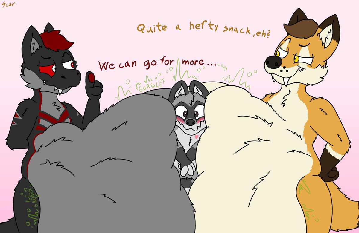 I will say... in mood to squish people with fox tum~

It's such a perfect tool! You can use it to pin, squish, vibrate, delete stuff, sleep on, keep someone warm, etc.

Now... who wants... some or maybe even all of that, all at once~? |3

<a href="/rattlesatnight/">Jay</a> &lt;33
<a href="/kiosk28_/">JessTheRaccoon</a>  &lt;33