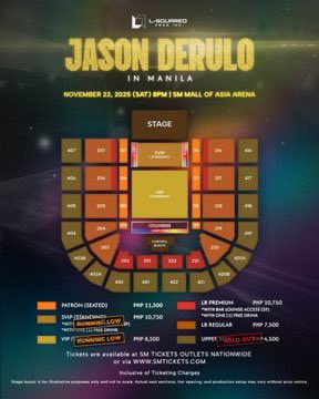 ondiekiii's tweet image. TICKETING SERVICES 🎟️ 
 JASON DERULO LIVE IN MANILA
📆NOVEMBER 22 , 2025
🏟️SM MALL OF ASIA 
⚪PATRON
⚪ SVIP/VIP ( STANDING)
⚪LB/UB 
✅ Front rows/low qn 
✅ Minimal fee 
Dm now for inquiry 📥
#JasonDerulo #JasonDeruloInMANILA
#LSquaredProdPH
