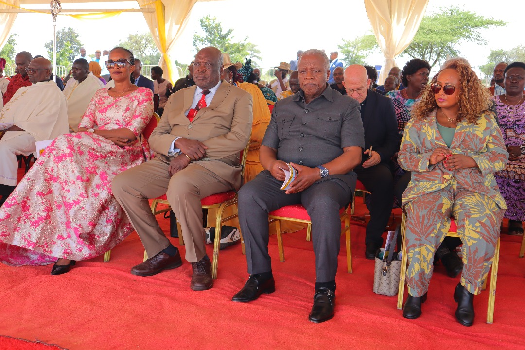 EtoilAKaramoja's tweet image. Here is a pictorial of what you missed on Sunday November 23, 2025, during the Thanksgiving and Unveiling of @kapatuniversity at Christ the King parish Losilang in Kotido Municipality. 
#EtoilAKaramojaNewsUpdates
#KAPATUProject