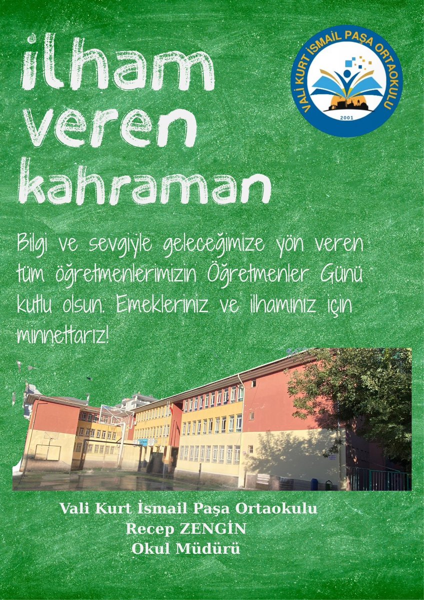Geleceğimizi aydınlatan, emeğiyle iz bırakan tüm öğretmenlerimizin 24 Kasım Öğretmenler Günü kutlu olsun. İyi ki varsınız. 🌟
#hatıranyeter #öğretmenlergünü
#24kasım