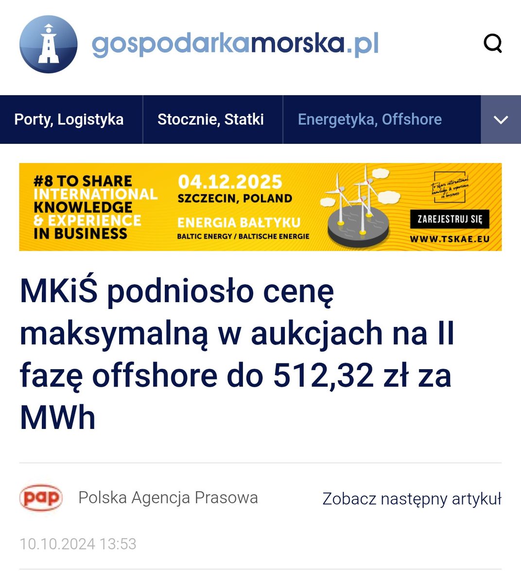 ProfesorKot's tweet image. No to mamy potwierdzenie. Energetyka morska w Polsce nie będzie ani tania, ani opłacalna – dokładnie odwrotnie, niż przez lata opowiadali „eksperci”.

Ci sami, którzy z pełną powagą przekonywali, że offshore to gwarancja taniego prądu:
– od dyrektorów z państwowych agencji,
–…
