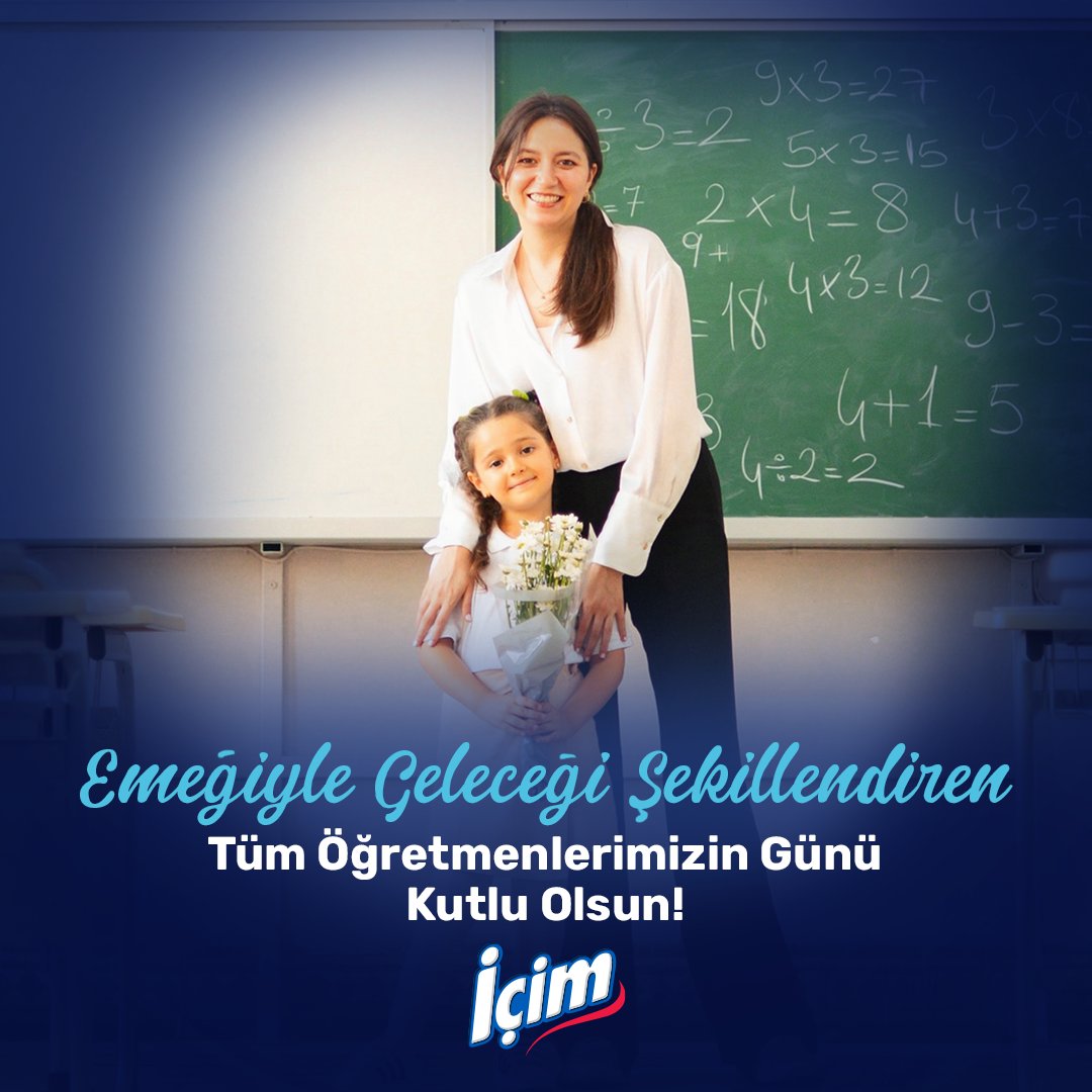 icim's tweet image. Başöğretmenimiz Mustafa Kemal Atatürk başta olmak üzere, bilgisi, sevgisi ve hoşgörüsüyle geleceğe yön veren tüm öğretmenlerimizin günü kutlu olsun!

#ÖğretmenlerGünü #İçim