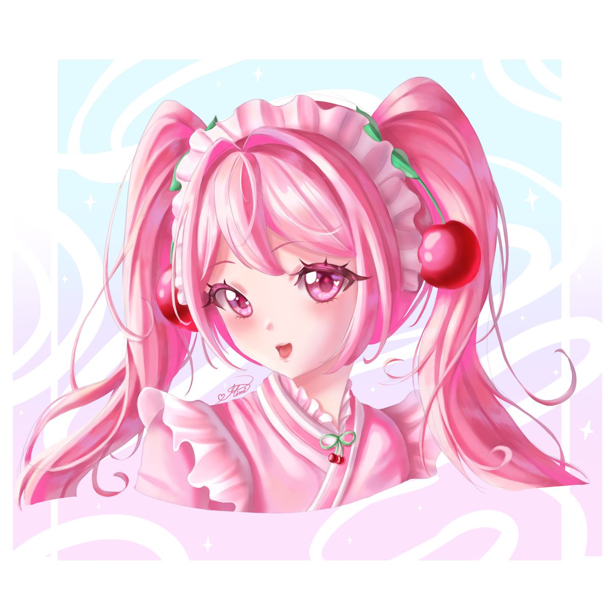 synodicguild's tweet image. Sakura Miku drawing 🌸
Made by meow mimi 🤍
#mikufanart #HatsuneMiku