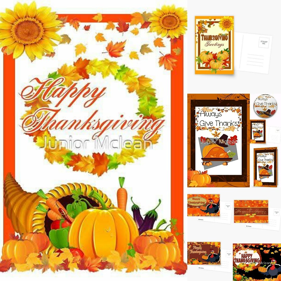 TheFractalKing's tweet image. Pre-order Thanksgiving greeting &amp;amp; postcards available for purchase off my art store: 🍂 🦃

Happy Thanksgiving 🦃 🍂
redbubble.com/shop/ap/908501…

Always Give Thanks 🦃🍂
redbubble.com/shop/ap/904006…

#greetingcard  #postcard  #redbubble #redbubbleartist  #thanksgiving